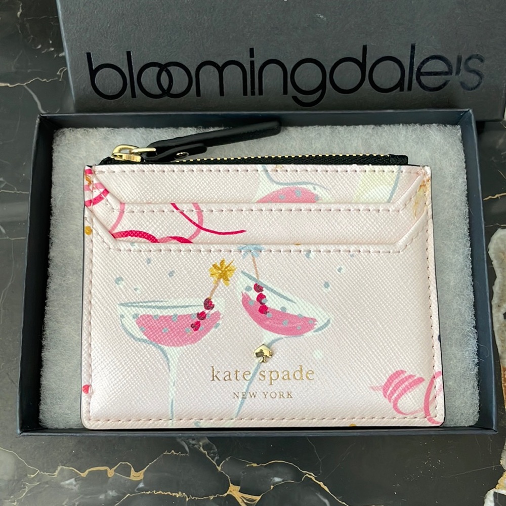 Kate Spade Champagne Card Case.